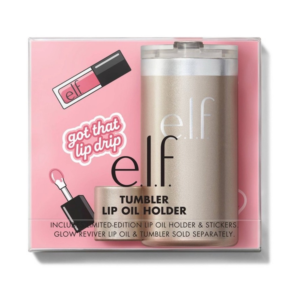 Tumbler Lip Oil Holder From E.L.F. - Honey Talks